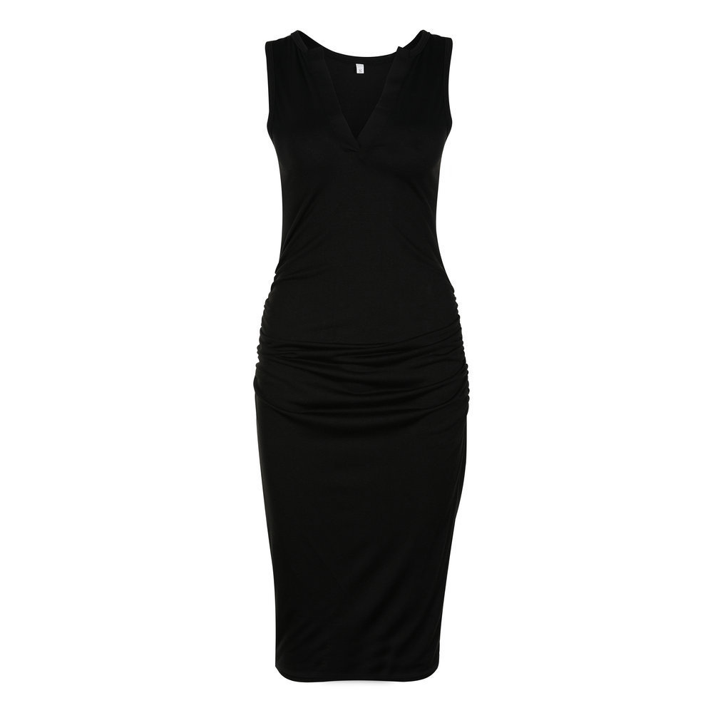 Sleeveless Maternity Dress