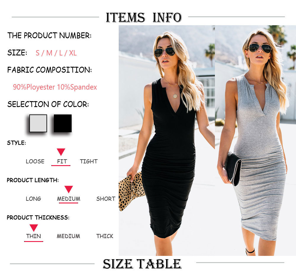 Sleeveless Maternity Dress